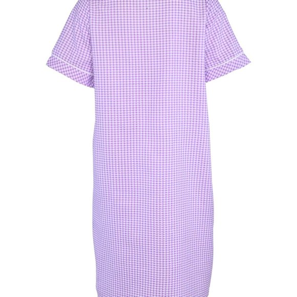 House Dresses for Women with Pockets - Lightweight Breathable Short Sleeve Comfy - Picture 4 of 4